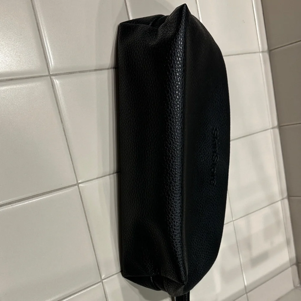 Skin Store Black cosmetic pouch